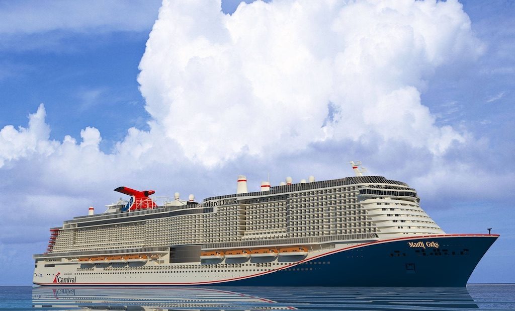 New cruise ship Mardi Gras