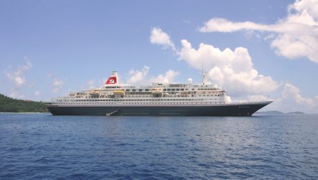 Fred Olsen cruise ship Boudicca at sea Fred Olsen cruise ship Boudicca at sea