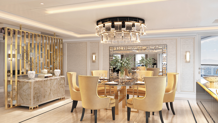 Regent Suite Dining Area