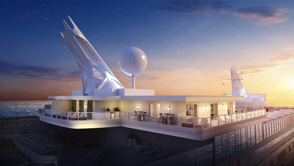 Princess Cruises sky suite balconies