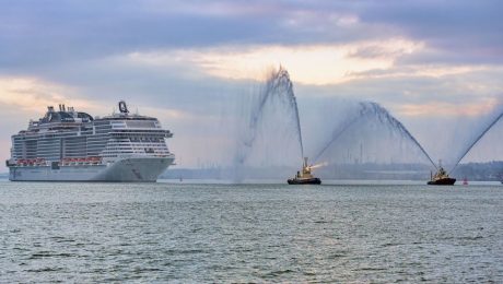 MSC Bellissima in Southampton MSC Bellissima in Southampton