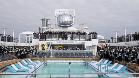 Spectrum of the Seas blessing ceremony Spectrum of the Seas blessing ceremony