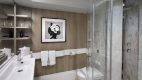 Celebrity Edge Aqua Class Stateroom bathroom