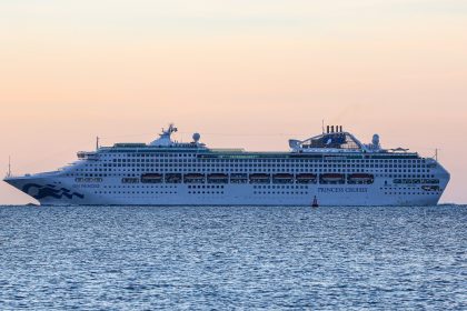 sun princess arrives in southampton