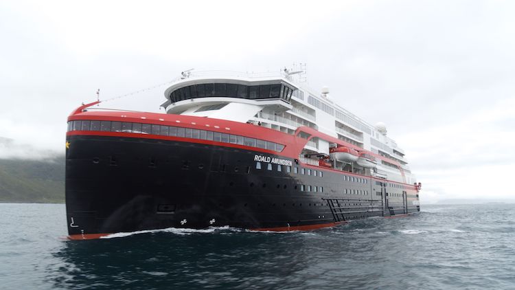 Hurtigruten expedition ship Roald Amundsen