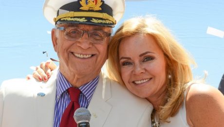 Gavin MacLeod and Jill Whelan
