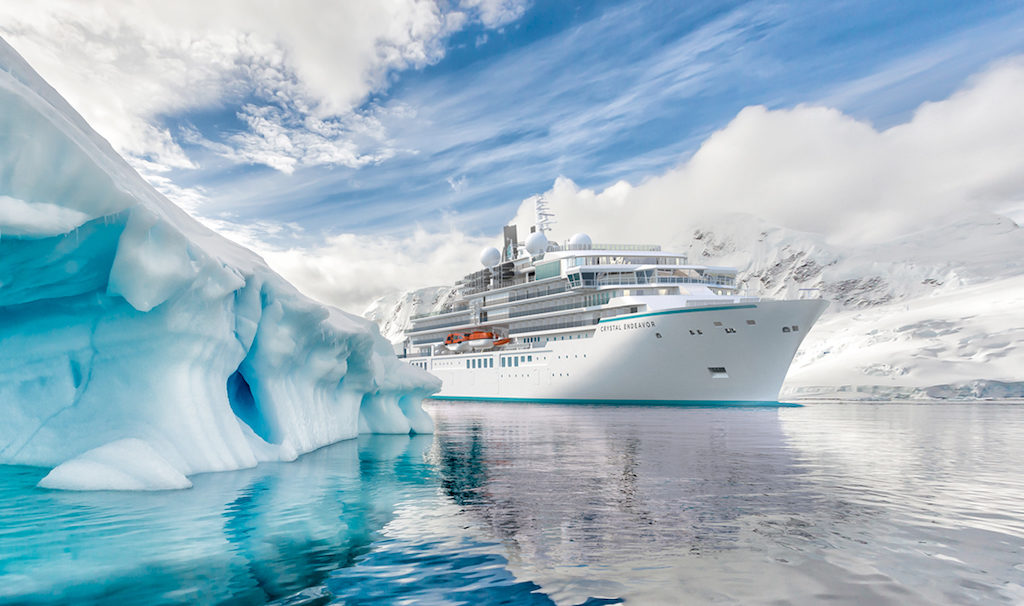 Expedition cruise ship Crystal Endeavor