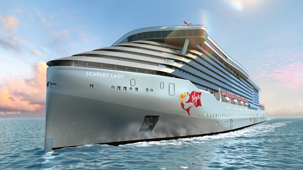 Virgin Scarlet Lady exterior