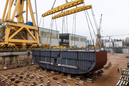 Ryndam keel laying