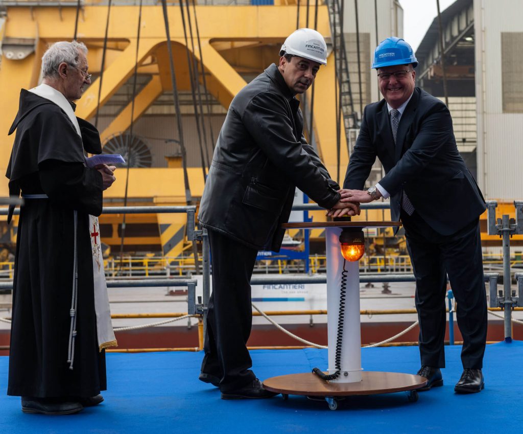 Ryndam keel laying