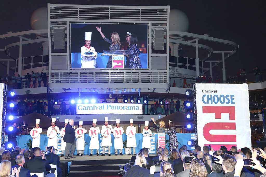 Carnival Panorama christening