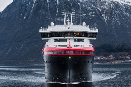 Hurtigruten expedition ship MS Fridtjof Nansen