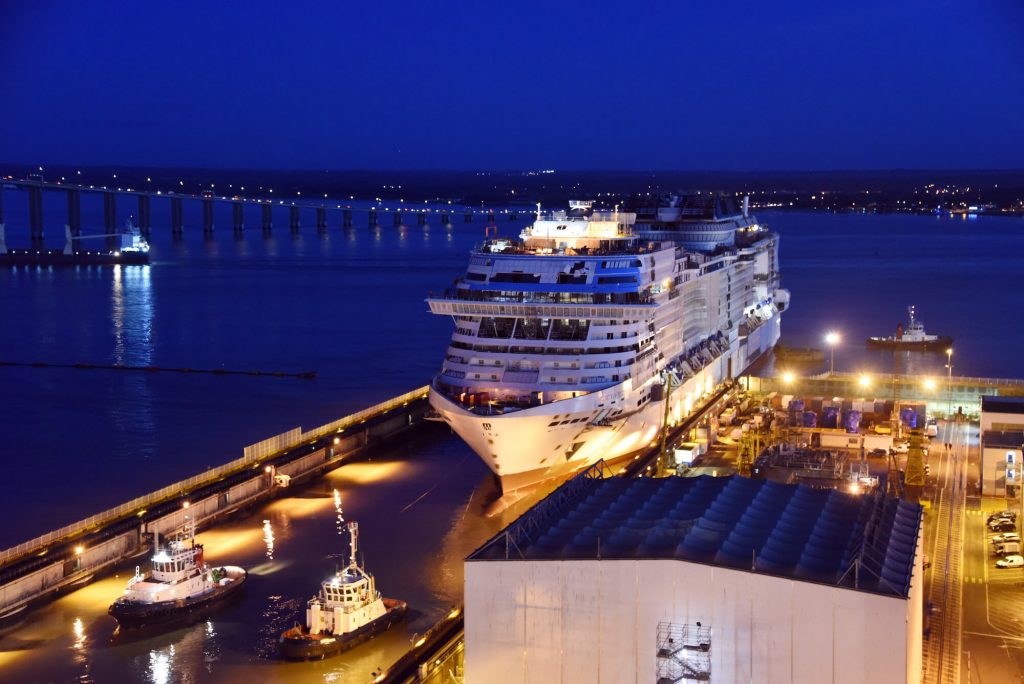 MSC Virtuosa float out