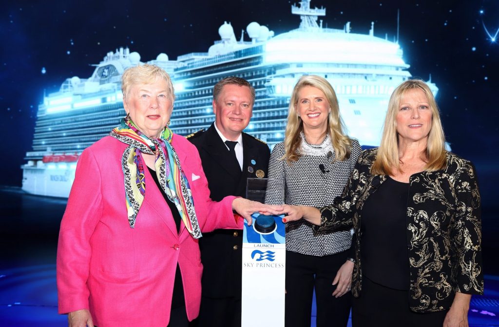 sky princess christening