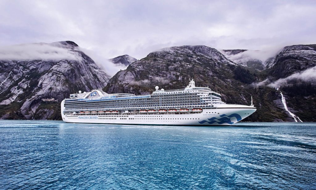 Ruby Princess in Alaska