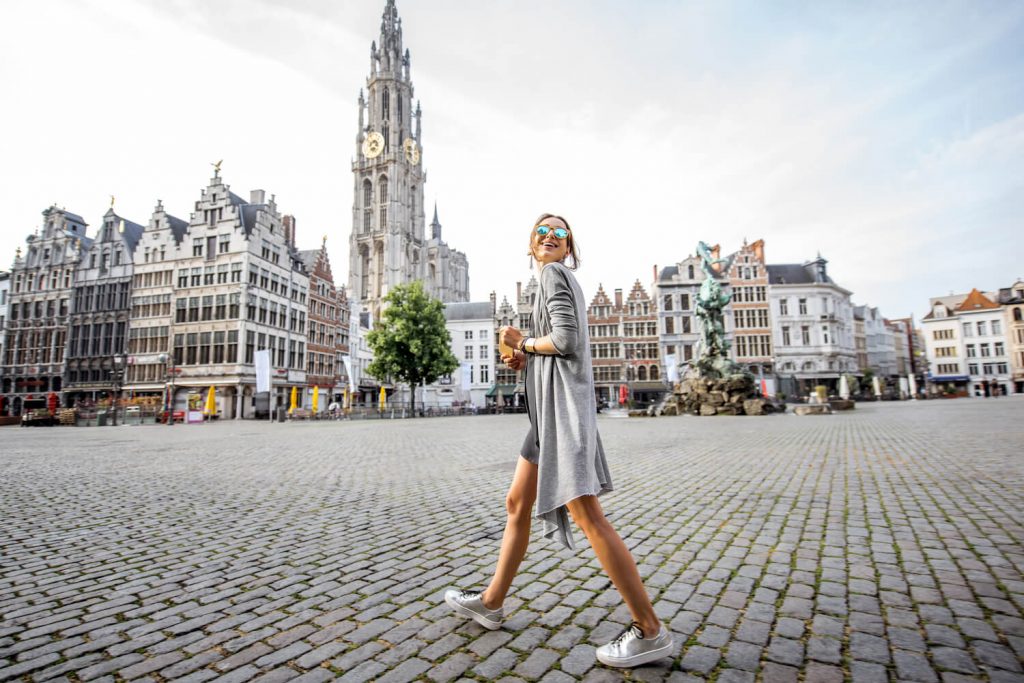 A-ROSA Rhine Cruise - walking in Antwerp
