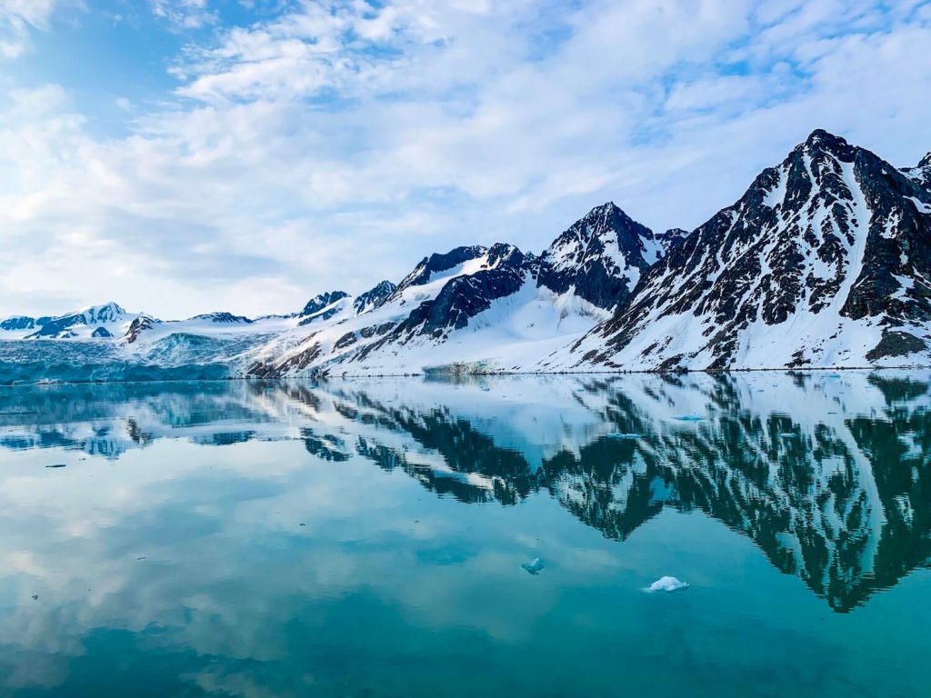 Svalbard courtesy of Hurtigruten