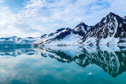Svalbard courtesy of Hurtigruten