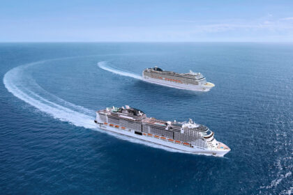 MSC Grandiosa and MSC Magnifica
