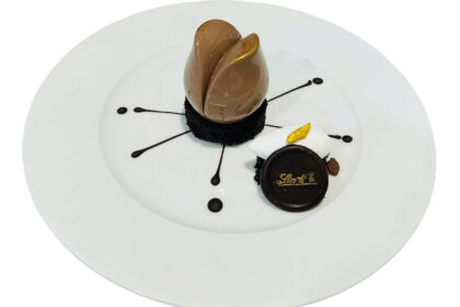 Lindt Chocolate Tulip on Holland America