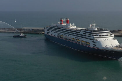 Bolette leaving Dover