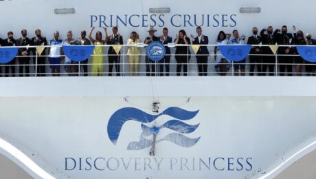 Discovery Princess naming ceremony Discovery Princess naming ceremony