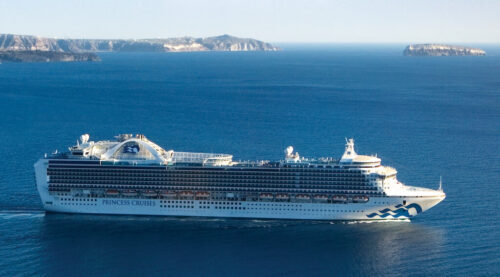 Emerald Princess Santorini