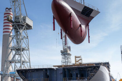 Explora I keel laying