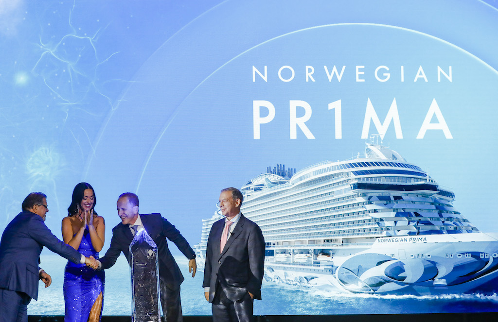 Norwegian Prima's Christening Ceremony In Reykjavik, Iceland