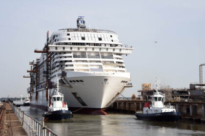 MSC Euribia float out