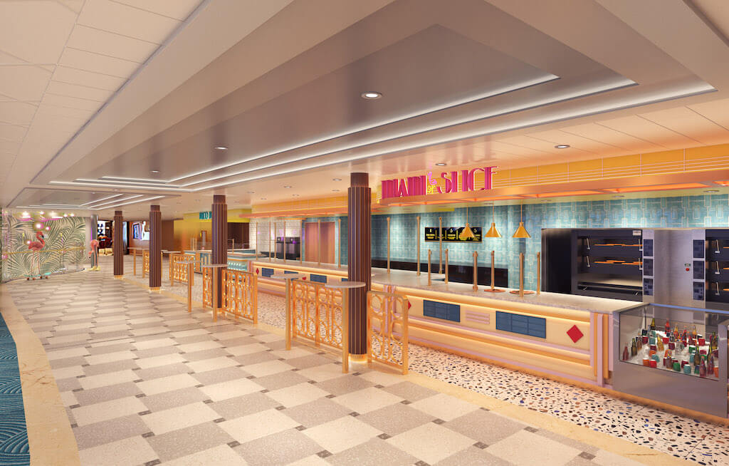 Miami Slice and Deco Deli on Carnival Celebration