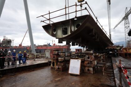 Scenic Eclipse II keel laying