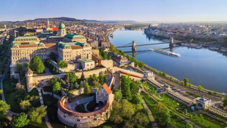 Scenic river cruising in Budapest Scenic river cruising in Budapest