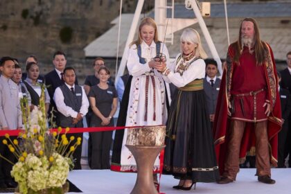 Viking Mars christening