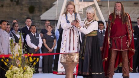 Viking Mars christening