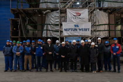 Viking ceremony held at Neptun Werft shipyard